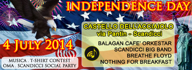 INDEPENDENCE DAY SCANDICCI 2014